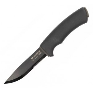 Нож Mora Bushcraft SRT Stainless Steel Fixed Blade Knife - Black NZ- BBS-SS-01 MORAKNIV